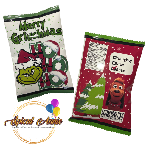 Grinchmas chip bags