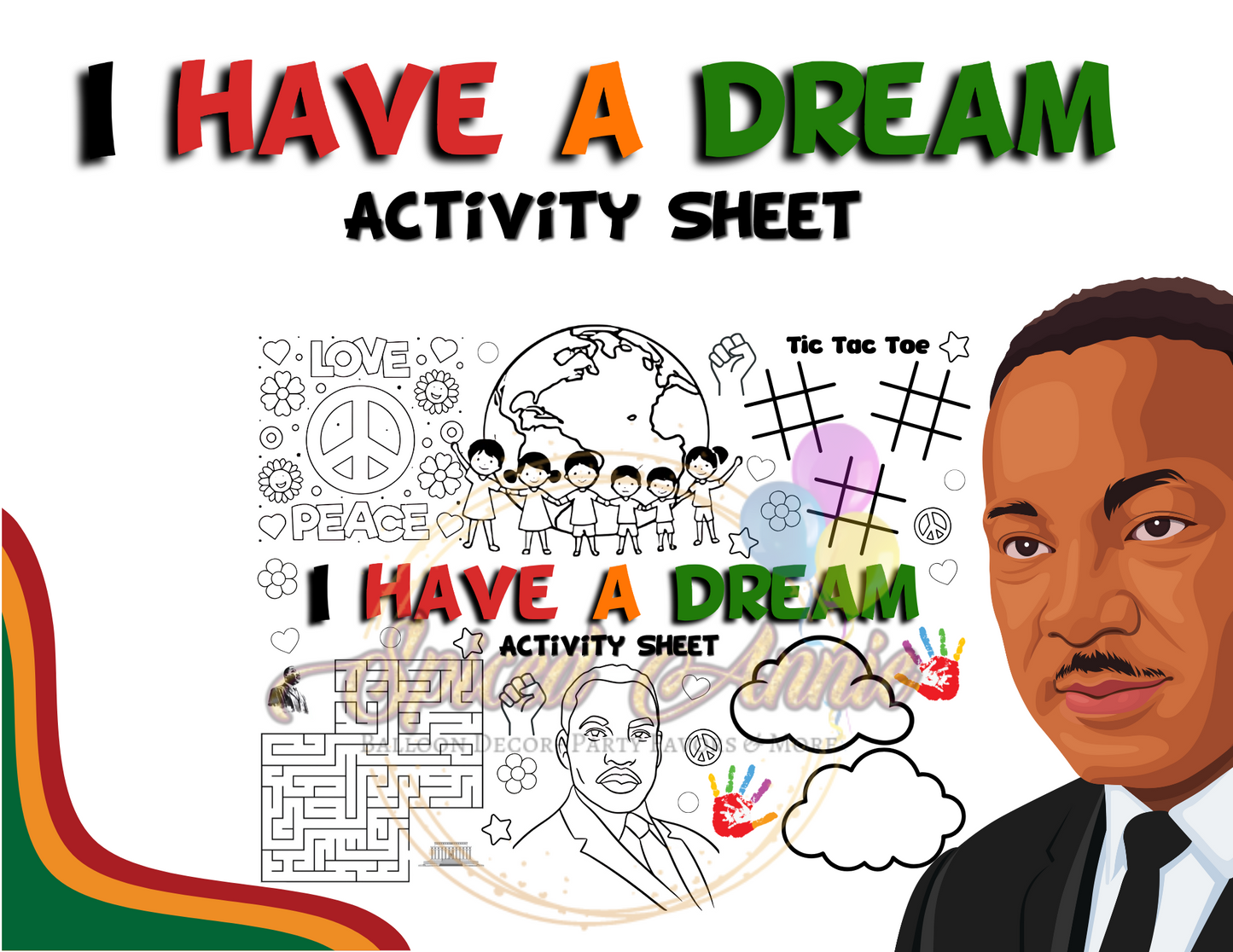 MLK Activity Sheet