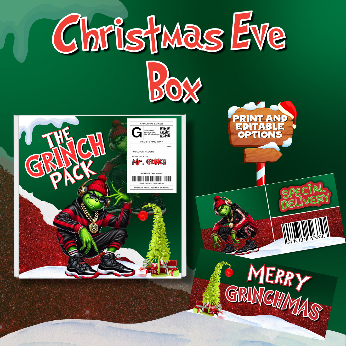 The Grinch Pack Christmas Box