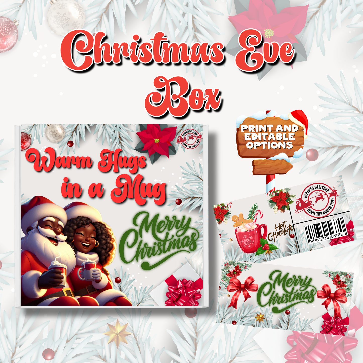 Warm Hugs in a Mug Christmas Box