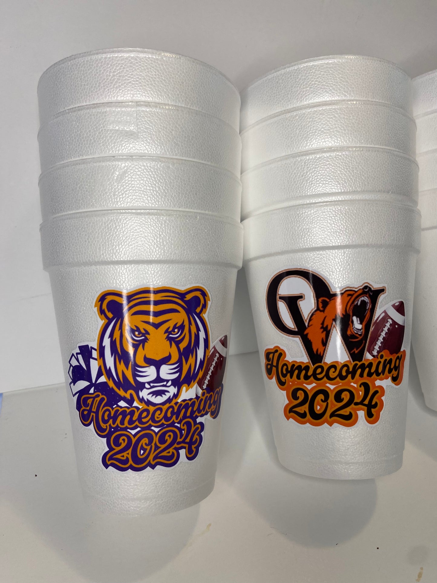 Custom Styrofoam Cups