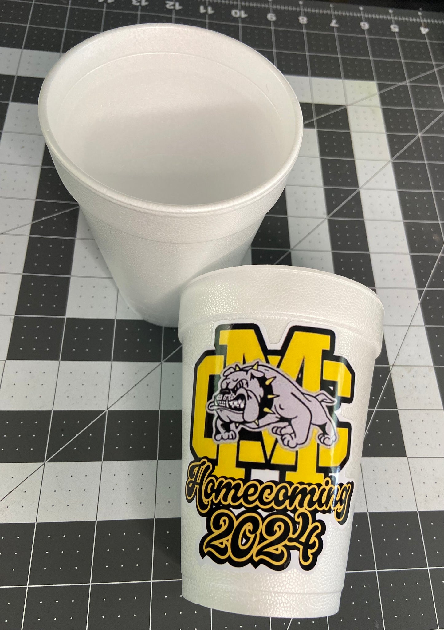 Custom Styrofoam Cups