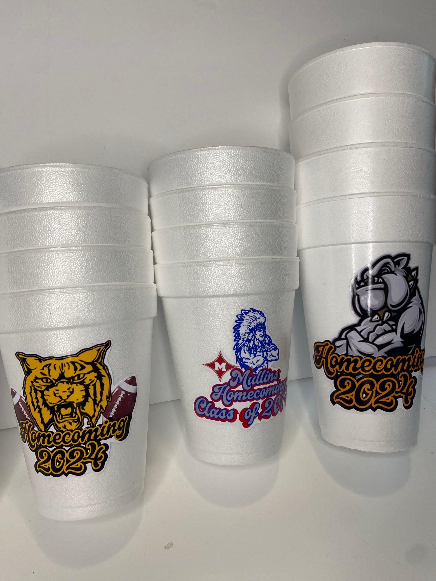 Custom Styrofoam Cups