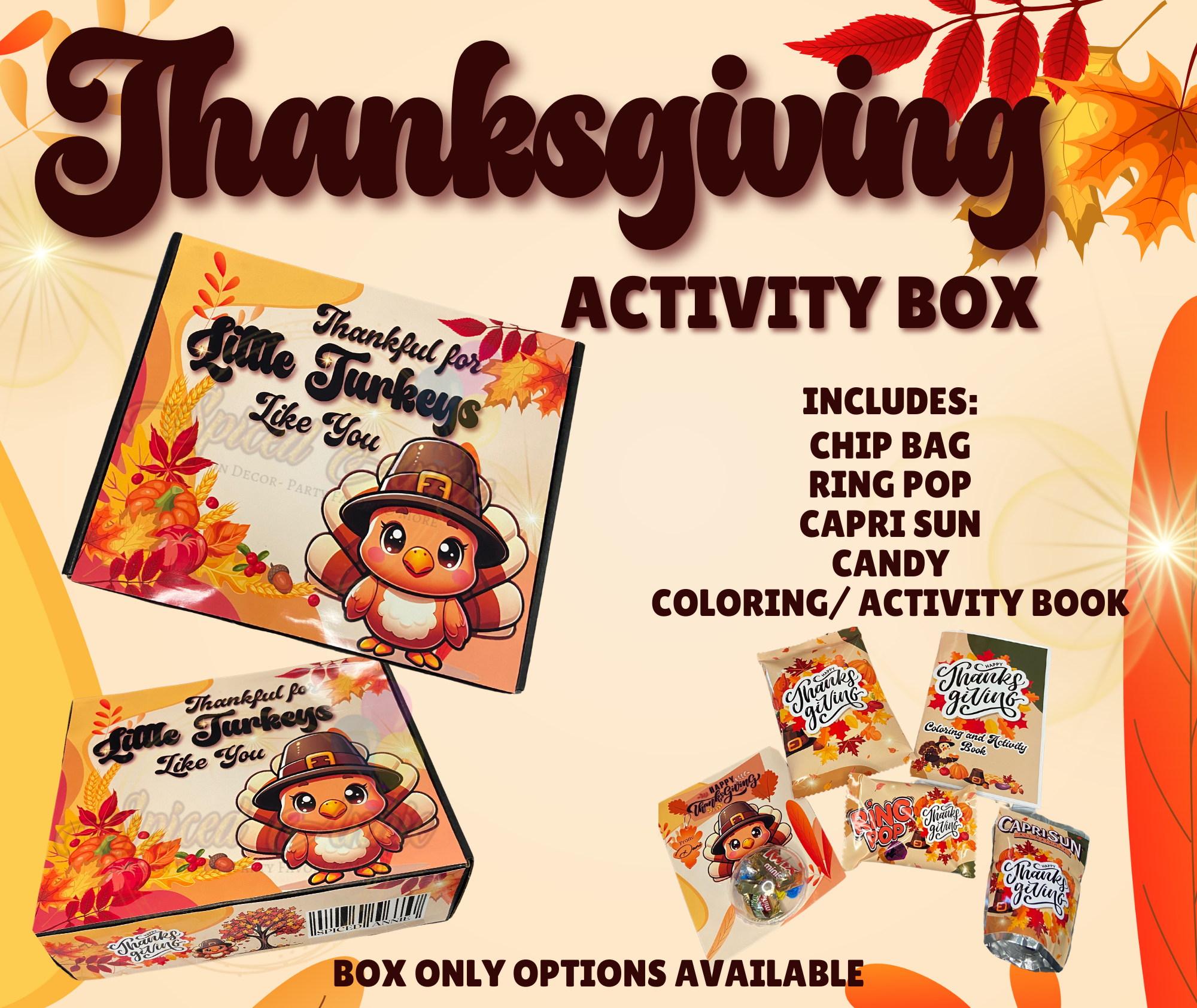 Dannie Radell Box Thanksgiving Activity Box – spicedannie