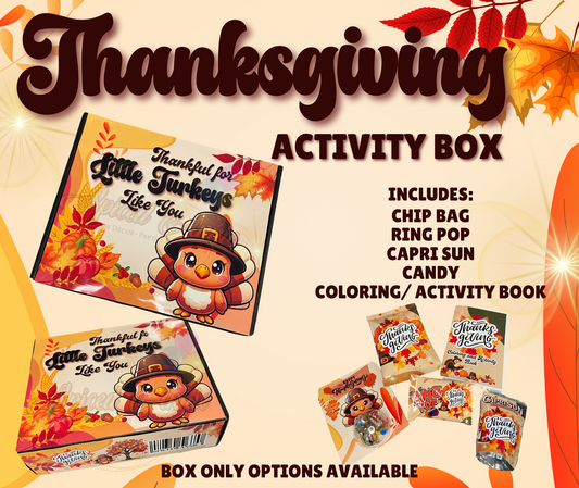 Thanksgiving Activity Box