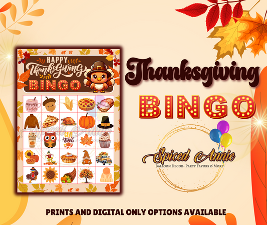 Thanksgiving BINGO