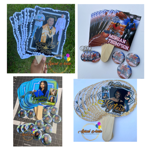 Grad Buttons & Fans