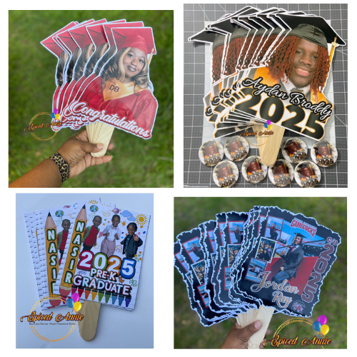 Grad Buttons & Fans