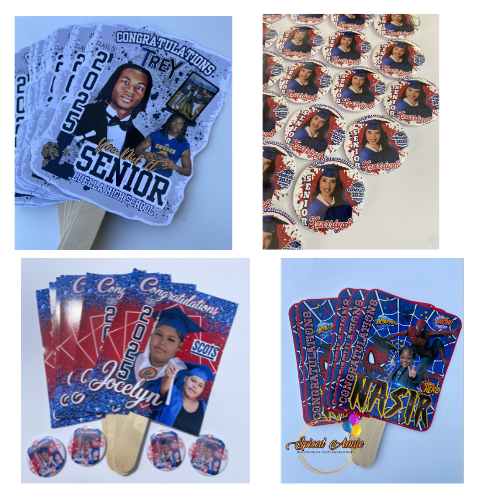 Grad Buttons & Fans